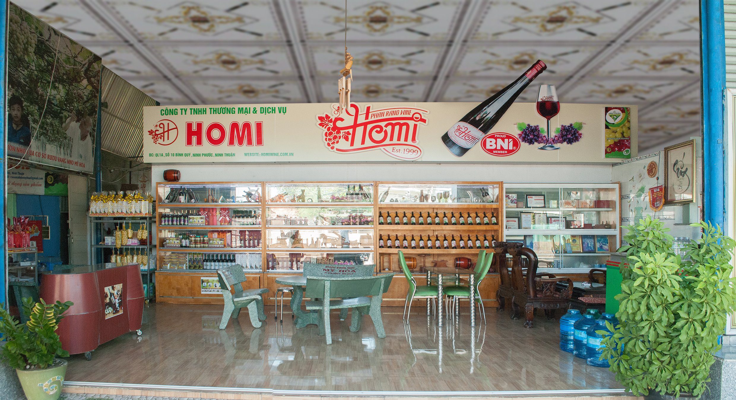 VANG NHO HOMI