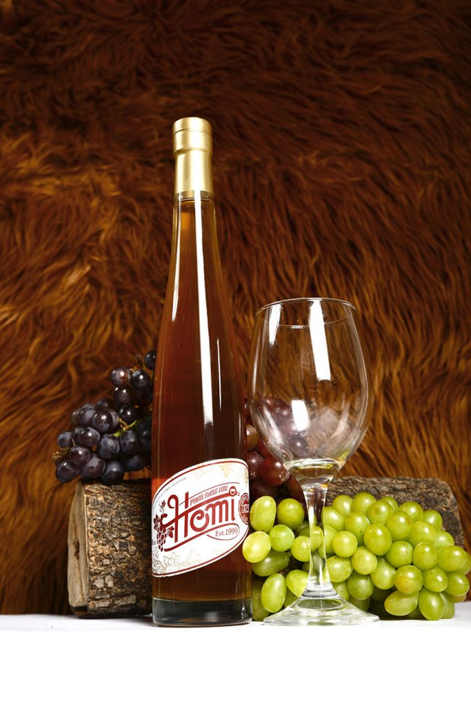 Homiwine rượu vang nho xanh Ninh Thuận